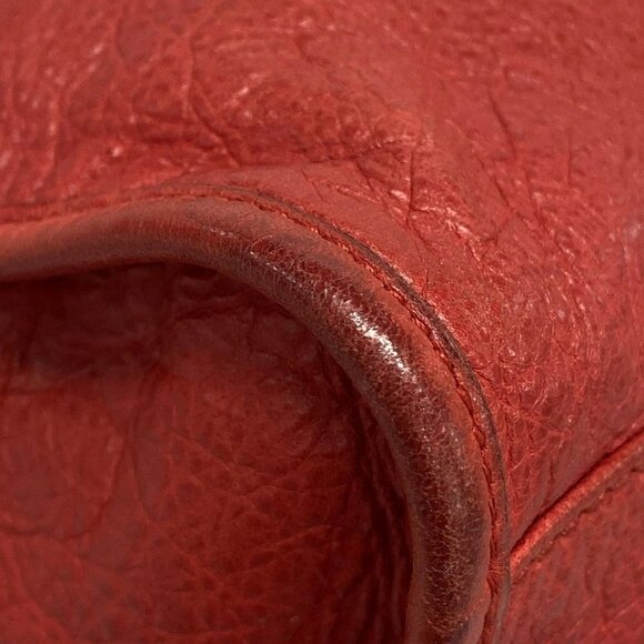 Auth BALENCIAGA The Giant City 173084 Red Leather - Handbag - Picture 4 of 16